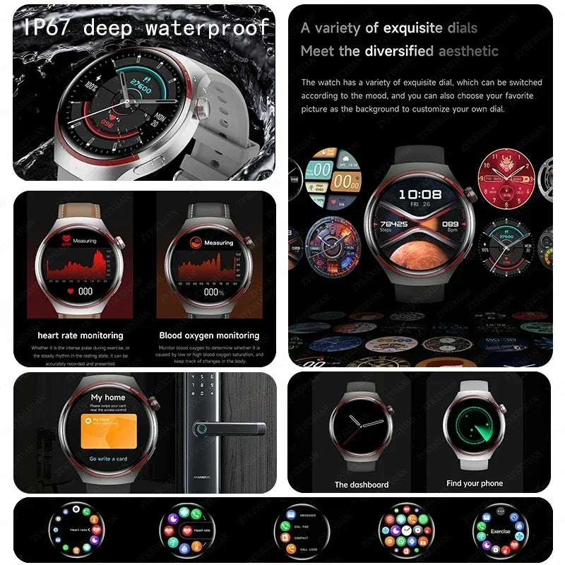 Xiaomi Watch 4 Pro ⌚ | 2025 Smartwatch | AMOLED | GPS | NFC