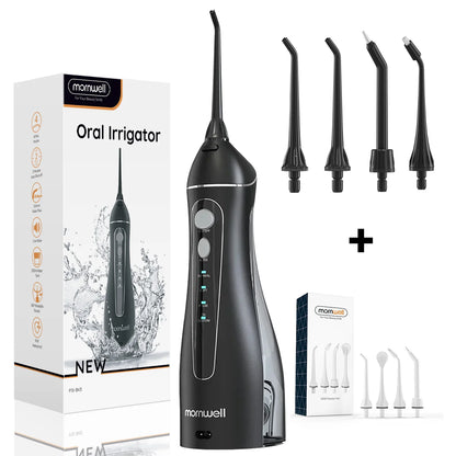 Marnell F18 Portable Water Flosser 💧 USB Rechargeable | 4 Nozzles & 200ml Tank