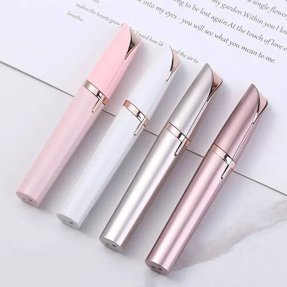 💖 Mini Electric Eyebrow Trimmer | Painless USB Hair Removal Shaper for Women