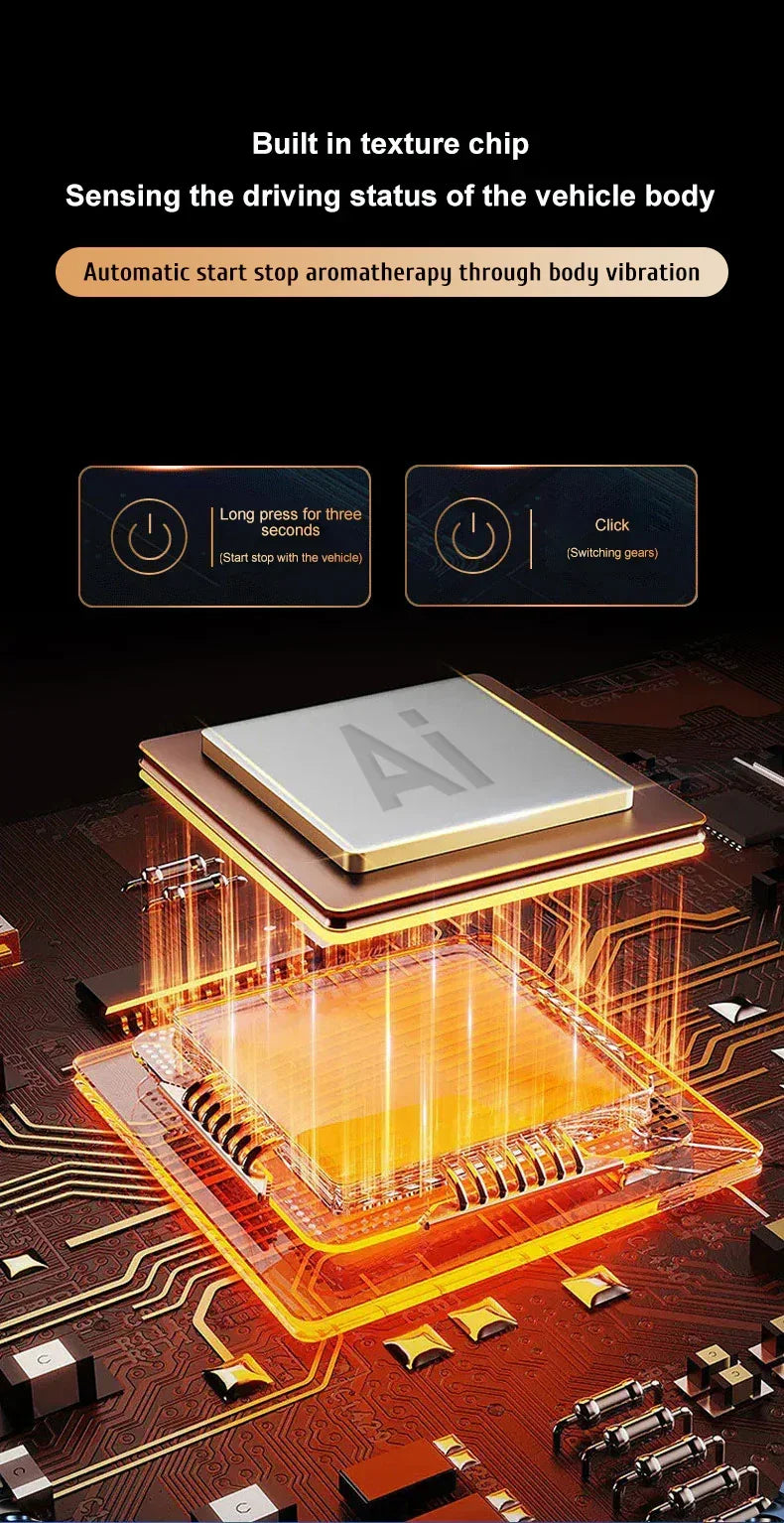 Starry Sky Intelligent Car Perfume 🌟 | Auto Spray Fragrance Machine