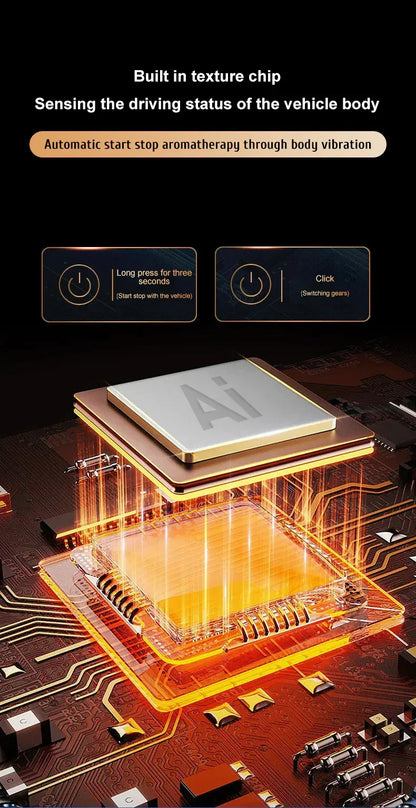 Starry Sky Intelligent Car Perfume 🌟 | Auto Spray Fragrance Machine