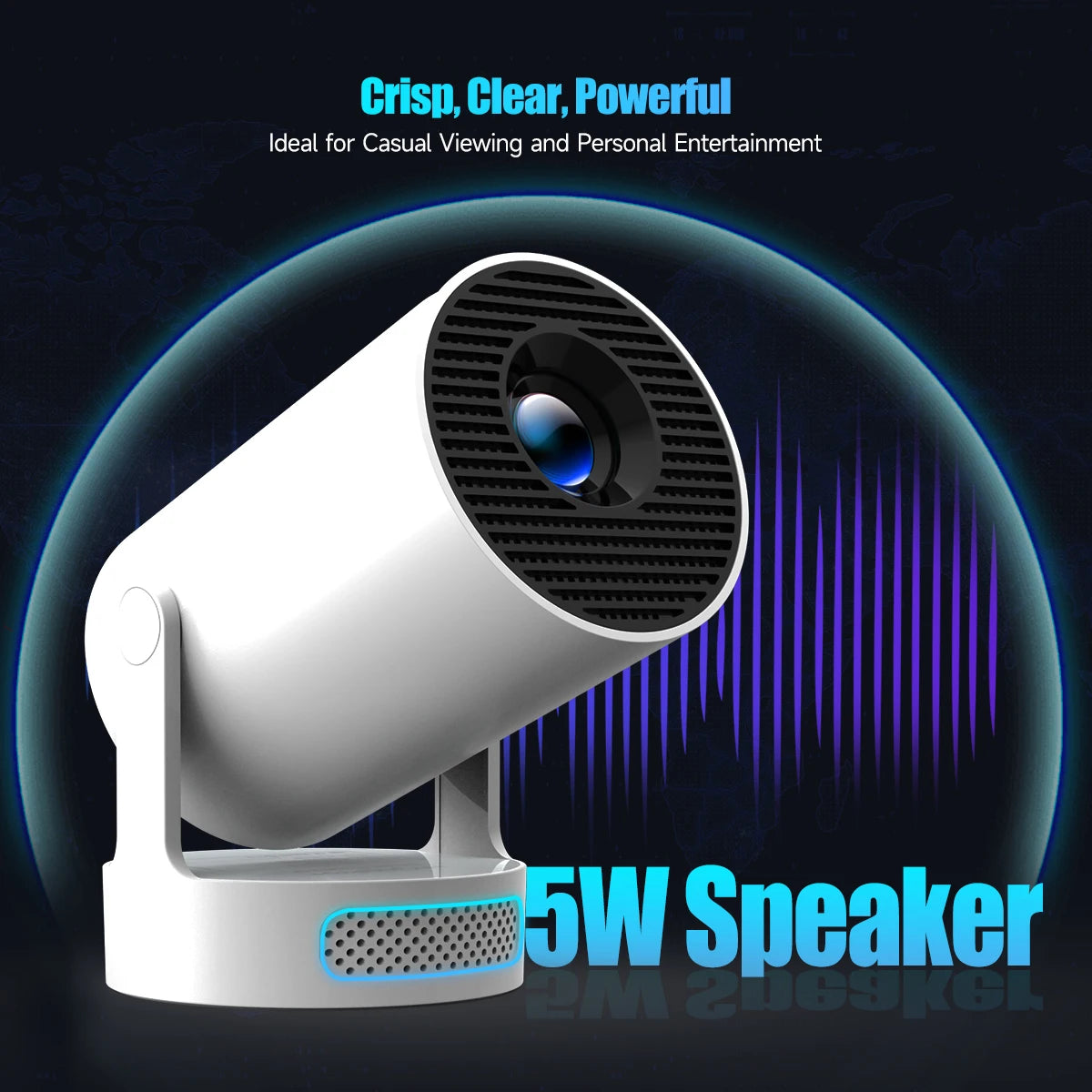 Magcubic Android 11 Projector 🔥 | 1280×720P, 4K Decode, Dual WiFi, 290ANSI, BT 5.0