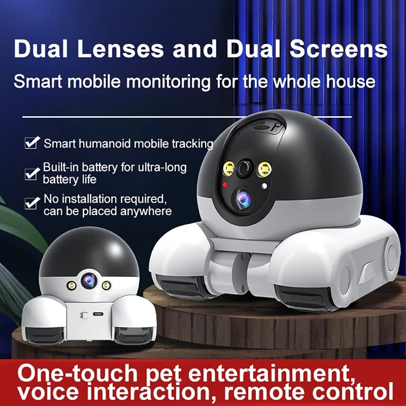 1080P Wi-Fi Security Camera – 🤖 Auto Tracking | 👶🐾 Home Monitor