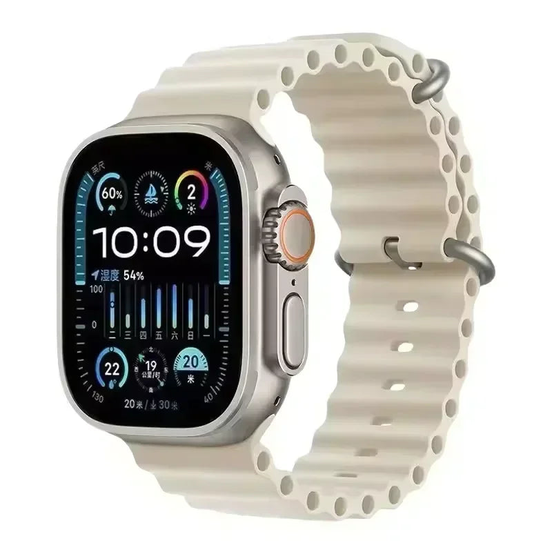 H15 Ultra Smart Watch 2025 | 49mm AMOLED, GPS, NFC, Heart Rate & Sports Modes