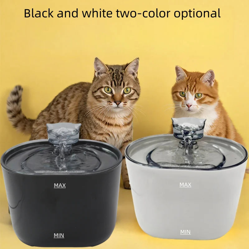 🐶🐱 Smart Pet Water Fountain – 💧 2.2L Large Capacity  🔇 Silent Circulation | Automatic Dispenser