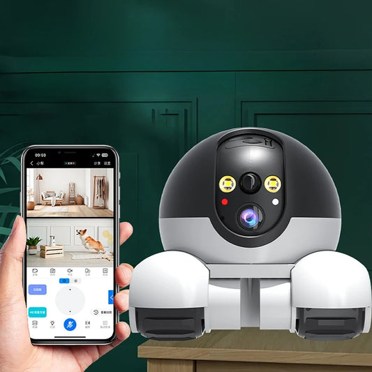 1080P Wi-Fi Security Camera – 🤖 Auto Tracking | 👶🐾 Home Monitor