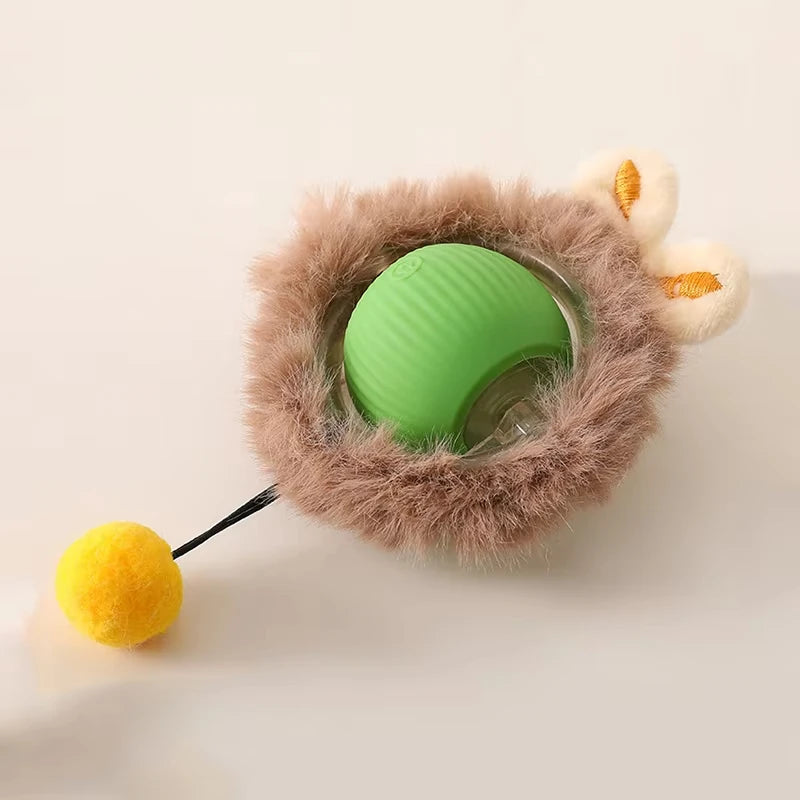 🐱 Smart Interactive Cat Toy Ball –  Motion Activated 🎮 Hide & Seek Fun   Indoor Play
