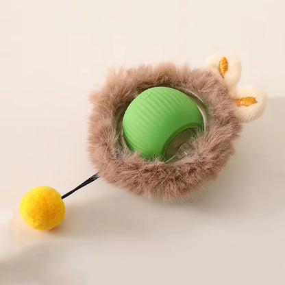 🐱 Smart Interactive Cat Toy Ball –  Motion Activated 🎮 Hide & Seek Fun   Indoor Play