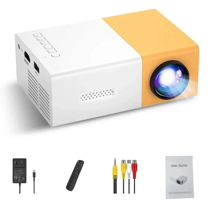 YG300 Pro Mini HD Projector 🎥 | Portable LED Home & Outdoor Cinema
