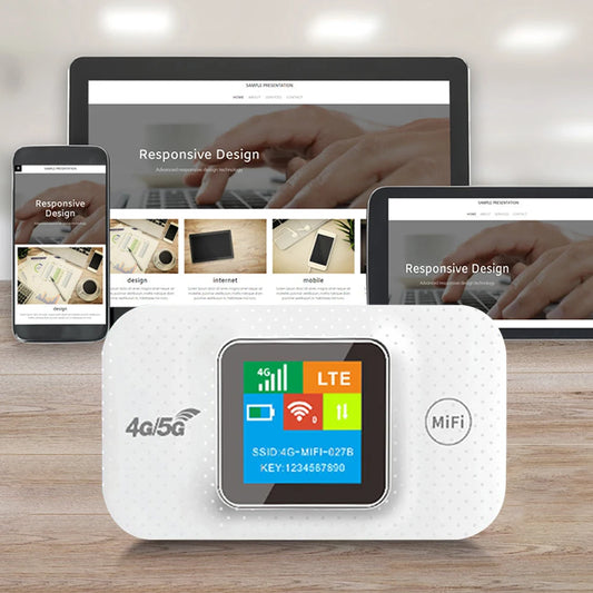 📡 4G LTE Mini WiFi Router 🔋 Portable Hotspot with SIM Slot | 150Mbps