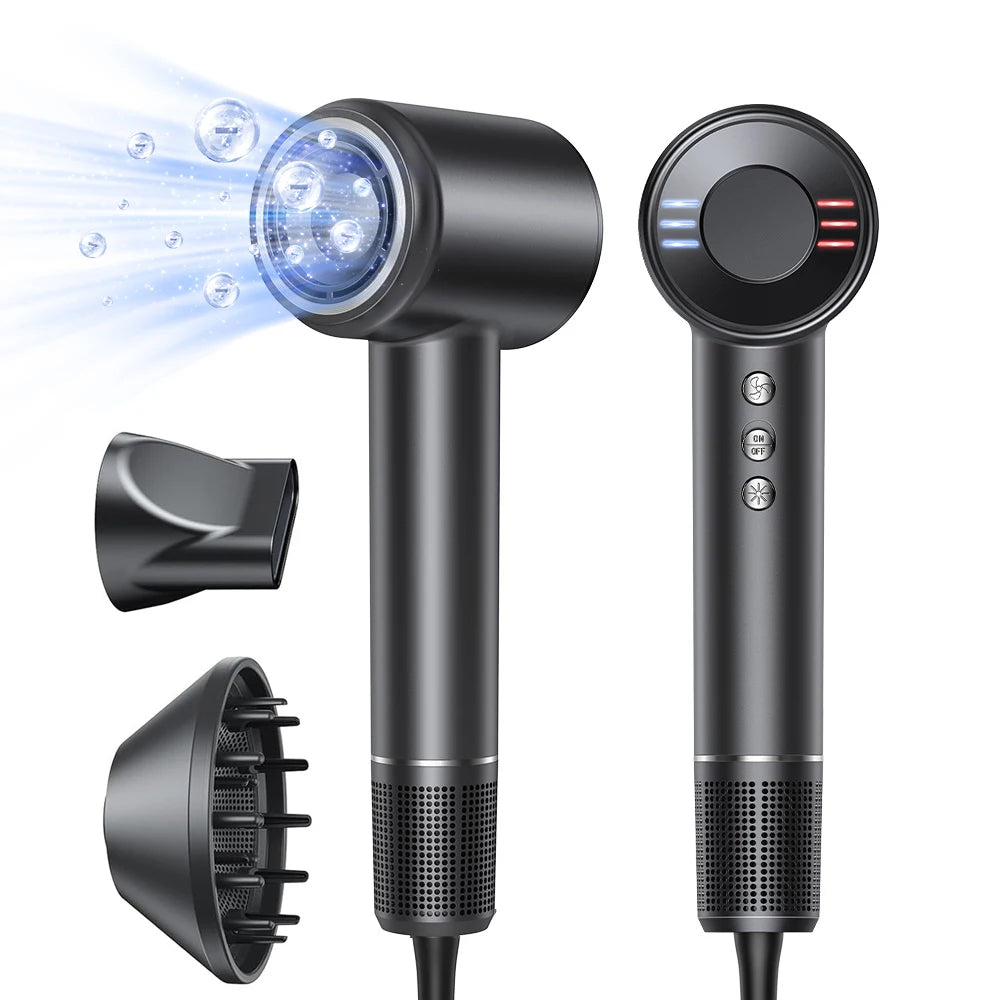 💆‍♀️ Smart Brushless Hair Dryer with Ionic Care & Fast Drying