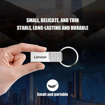 Lenovo Original 2TB USB Flash 3.0 Drive Metal Real Capacity 1TB Memory Stick High Speed Flash Disk Storage 512GB  U Disk For PC