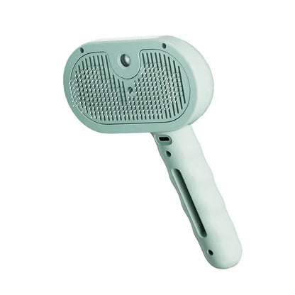 Pet Steam Spray Comb 🐾💦 – Grooming, Dematting & Massage Brush for Cats & Dogs