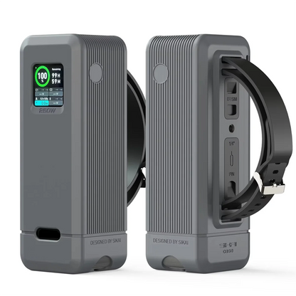 🔥 DIGIT Silicone Case for Anker Prime 250W Power Bank – Shockproof, Travel-Friendly, TF/SIM Storage