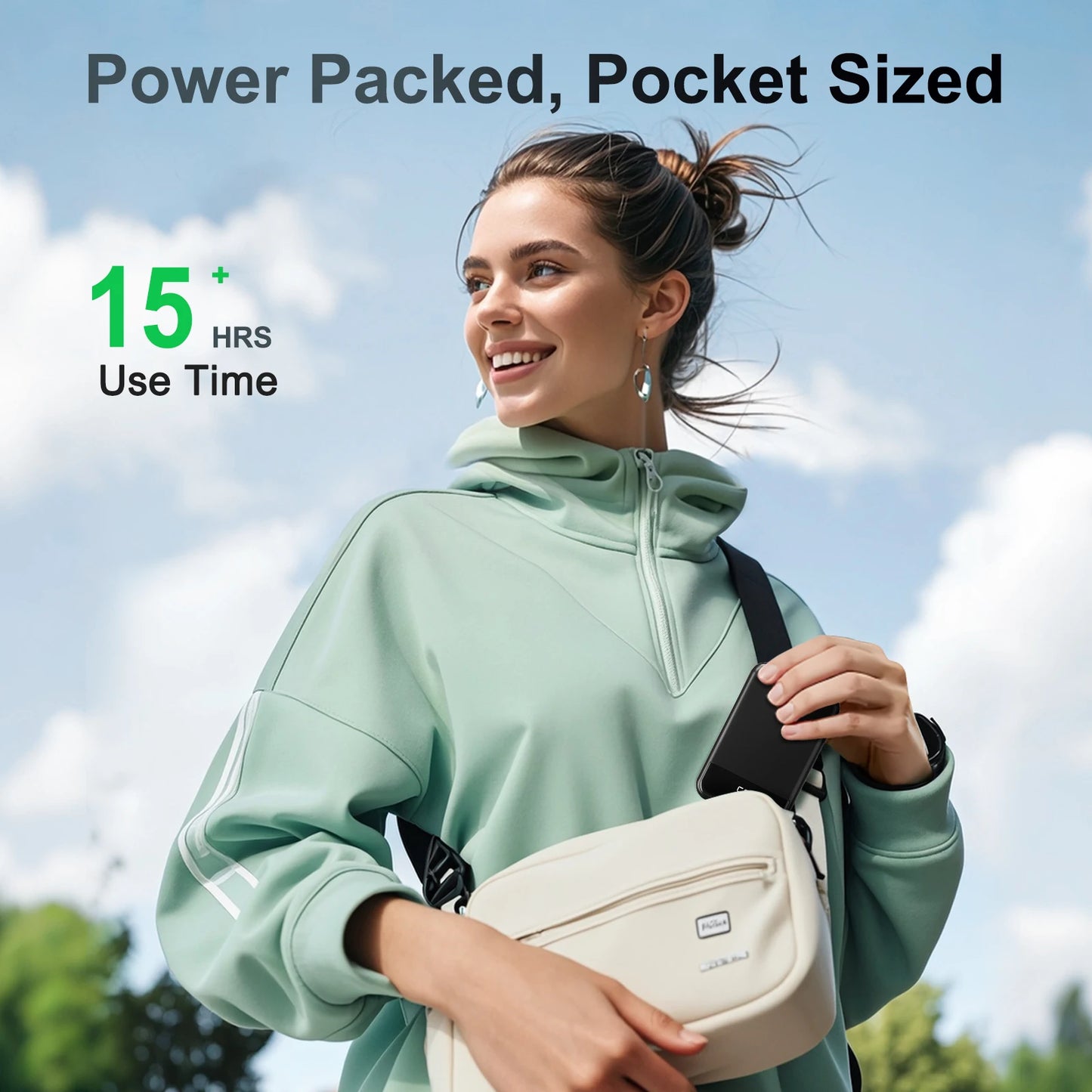 Magnetic Wireless Power Bank 10000mAh ⚡ PD 20W | LED Display for iPhone 16/15/14/13/12/Pro/Mini/Pro Max