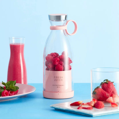 Portable USB Electric Juicer 🍹 | Mini Blender for Smoothies & Shakes