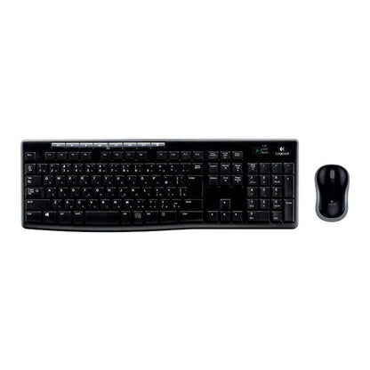 Logitech MK270 Wireless Keyboard & Mouse Combo – Full-Size, 2.4G USB Receiver, Laptop & Office Ready 🎯⌨️🖱️