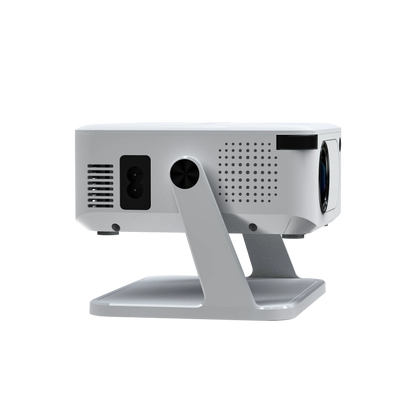🌟 HD Smart Projector with Holder | Android Wireless Mini Projector for Home & Outdoor Use