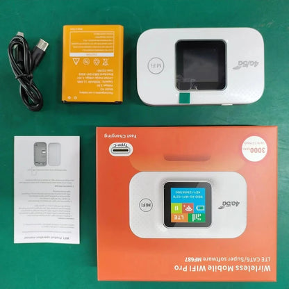 📡 4G LTE Mini WiFi Router 🔋 Portable Hotspot with SIM Slot | 150Mbps