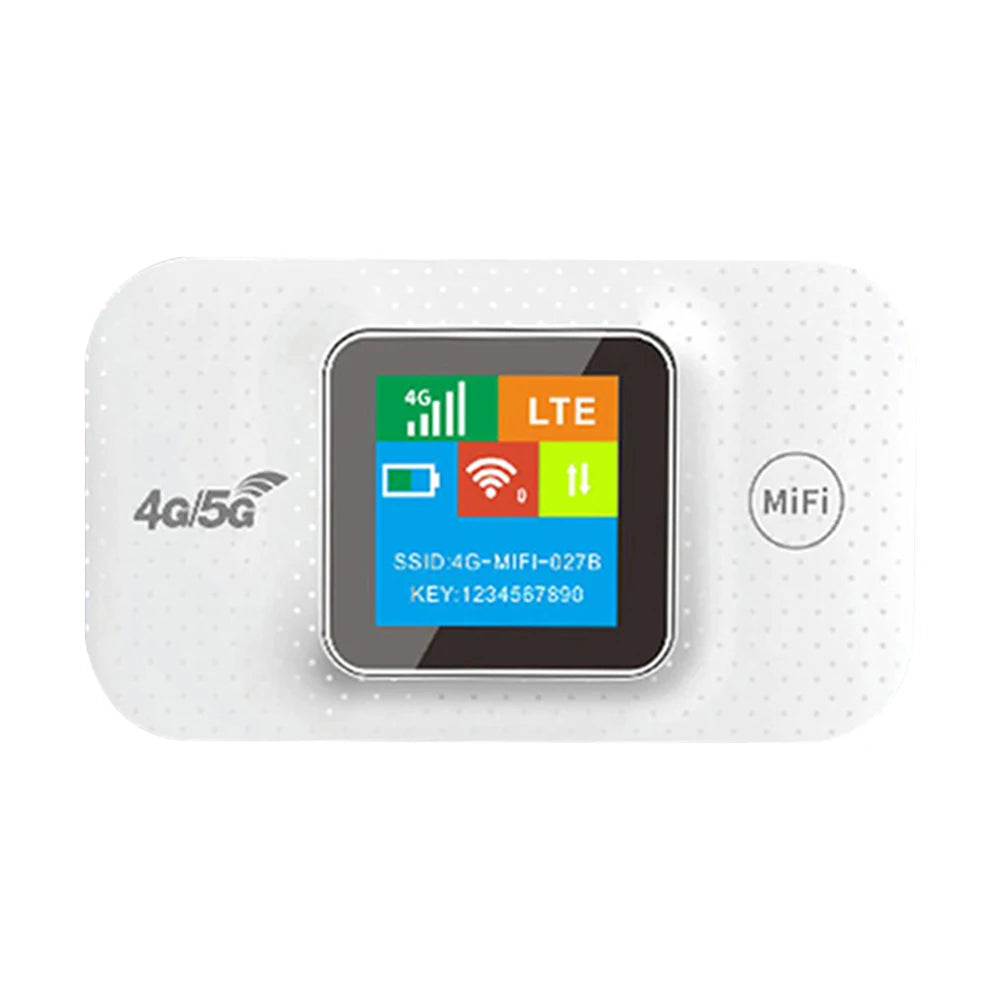 📡 4G LTE Mini WiFi Router 🔋 Portable Hotspot with SIM Slot | 150Mbps