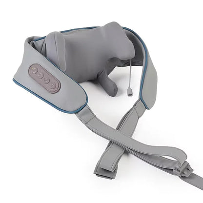 Neck & Shoulder Massager 💆‍♀️ | Wireless Kneading with Heat 🔥