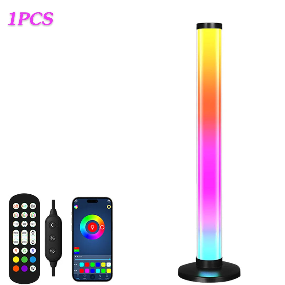 ✨ Smart LED Light Bar 360° RGB Ambient Lamp 🎮 TV Backlight & Music Sync