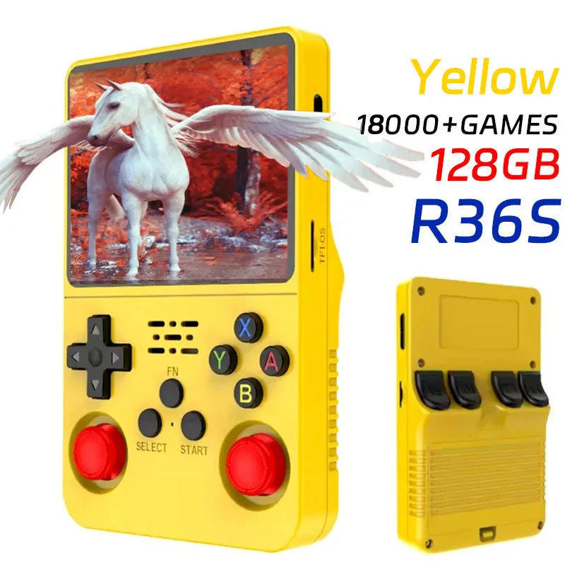 WDYQJE R36S Handheld Game Console 🎮64GB / 128GB 15000 Games