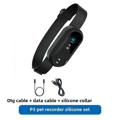 Cat & Dog Camera Collar – 🎥 HD 1080P Wi-Fi 💾 32G Card | USB Rechargeable  Pet Cam Gift