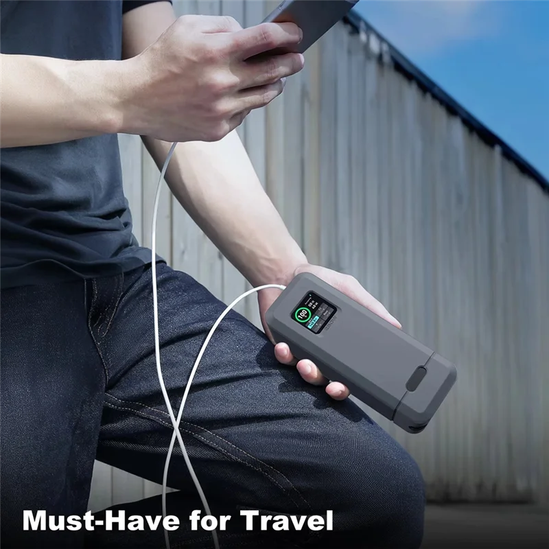 🔥 DIGIT Silicone Case for Anker Prime 250W Power Bank – Shockproof, Travel-Friendly, TF/SIM Storage