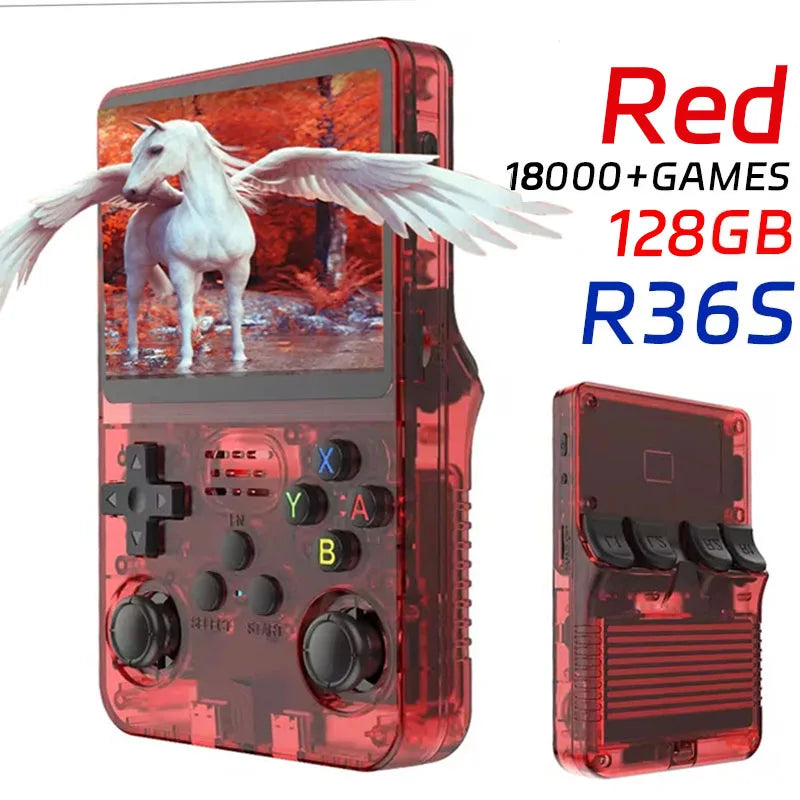 WDYQJE R36S Handheld Game Console 🎮64GB / 128GB 15000 Games