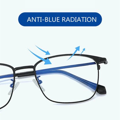 Premium Reading Glasses 👓 | Stainless Steel Frame + Blue Light & UV Protection