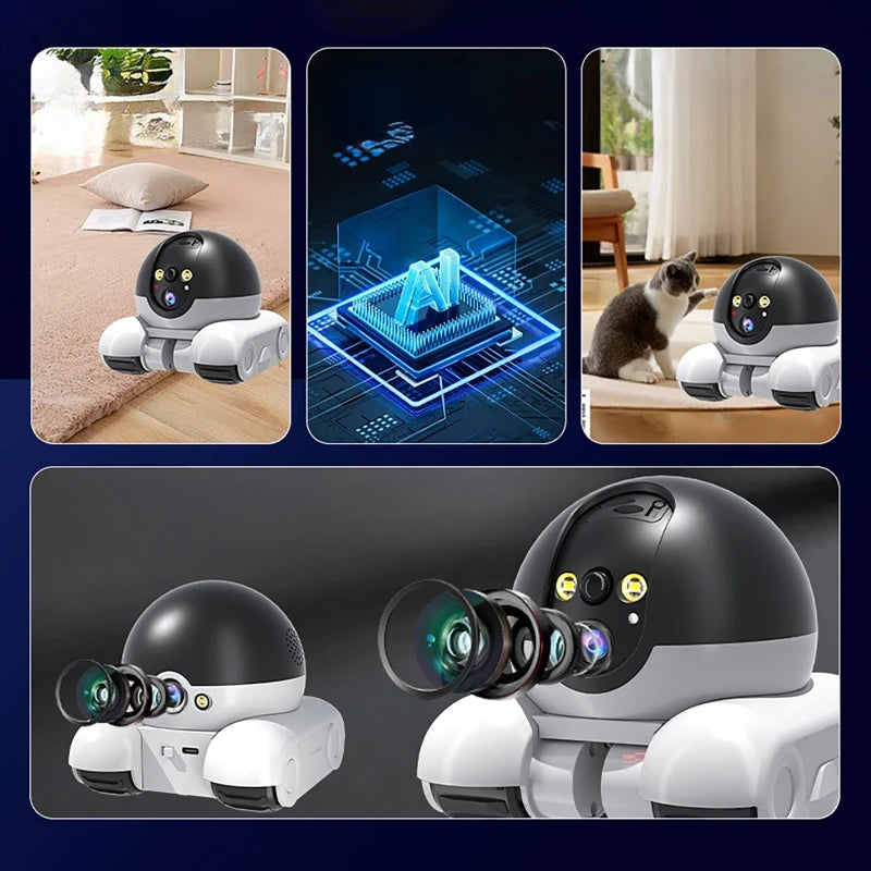 1080P Wi-Fi Security Camera – 🤖 Auto Tracking | 👶🐾 Home Monitor