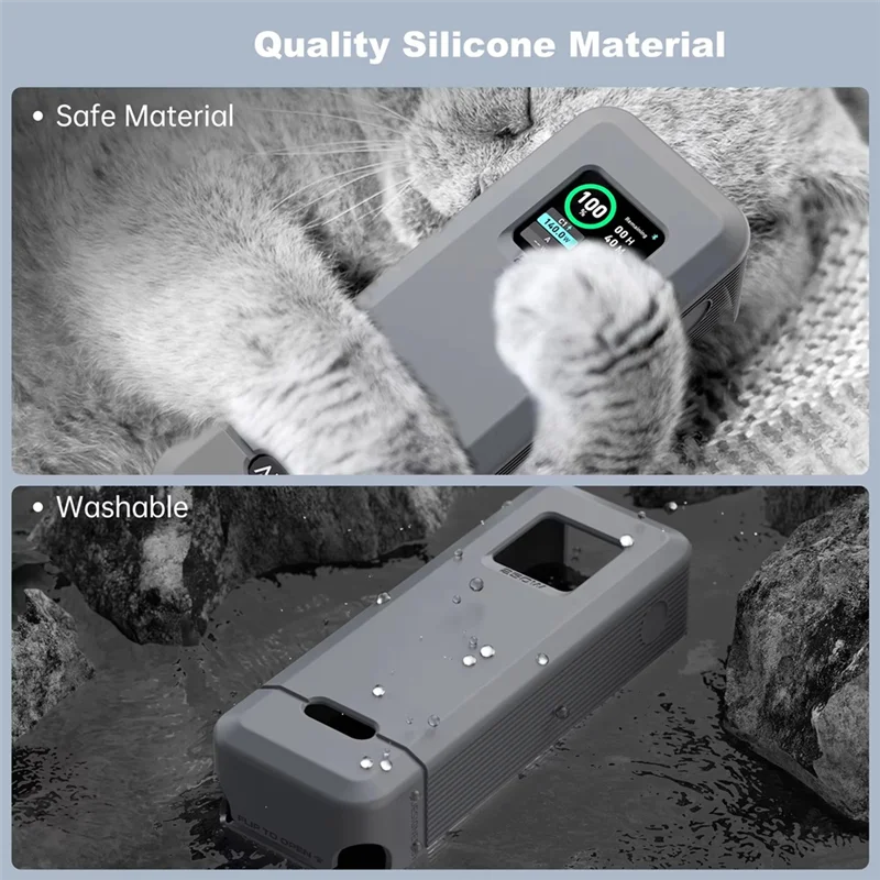 🔥 DIGIT Silicone Case for Anker Prime 250W Power Bank – Shockproof, Travel-Friendly, TF/SIM Storage