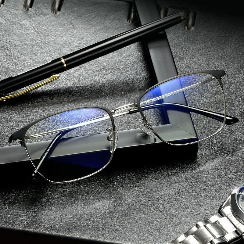 Premium Reading Glasses 👓 | Stainless Steel Frame + Blue Light & UV Protection