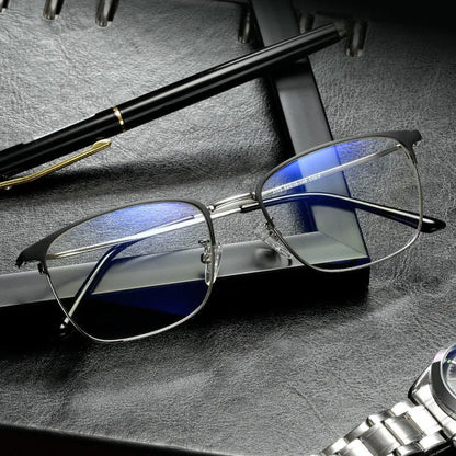 Premium Reading Glasses 👓 | Stainless Steel Frame + Blue Light & UV Protection