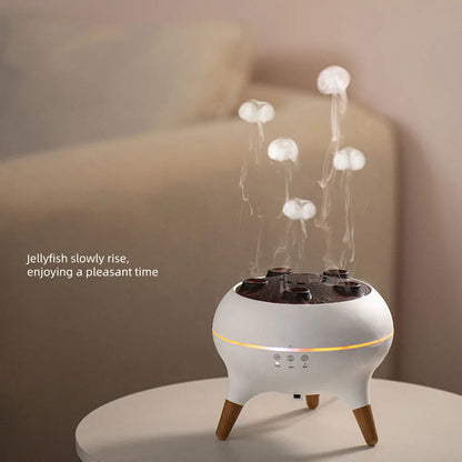 💧 250ml Jellyfish Air Humidifier & LED Diffuser – Quiet Mist Maker with Remote & Night Light