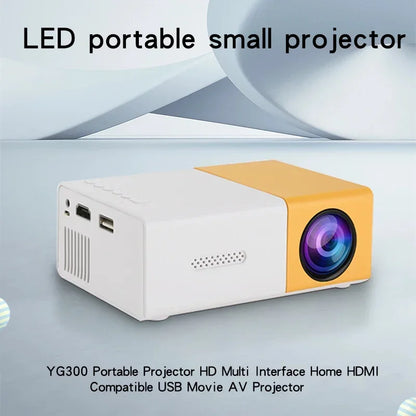 YG300 Pro Mini HD Projector 🎥 | Portable LED Home & Outdoor Cinema