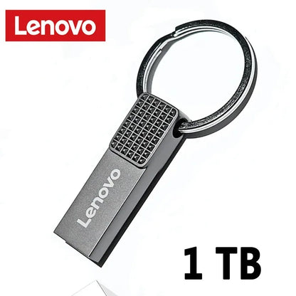 Lenovo Original 2TB USB Flash 3.0 Drive Metal Real Capacity 1TB Memory Stick High Speed Flash Disk Storage 512GB  U Disk For PC