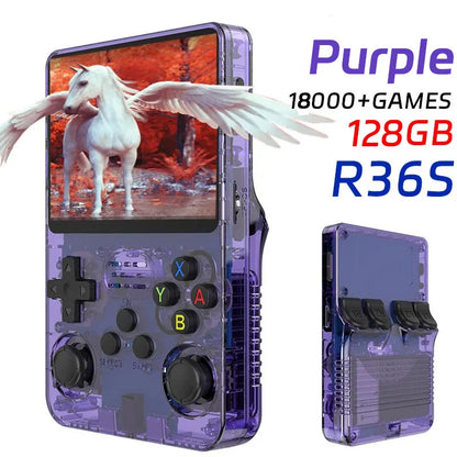 WDYQJE R36S Handheld Game Console 🎮64GB / 128GB 15000 Games