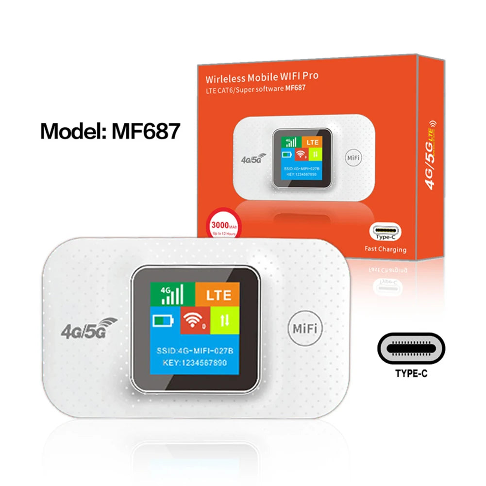 📡 4G LTE Mini WiFi Router 🔋 Portable Hotspot with SIM Slot | 150Mbps