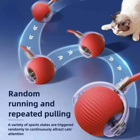 🐱 Smart Interactive Cat Toy Ball –  Motion Activated 🎮 Hide & Seek Fun   Indoor Play