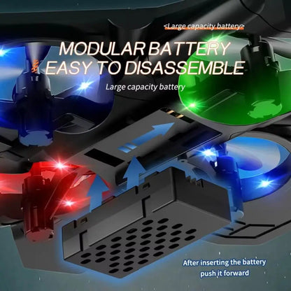 ⚡️4-Motor RC Foam Jet Fighter ✈️ | Gravity-Sensing, Stunt-Ready & Rechargeable
