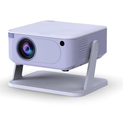 🌟 HD Smart Projector with Holder | Android Wireless Mini Projector for Home & Outdoor Use