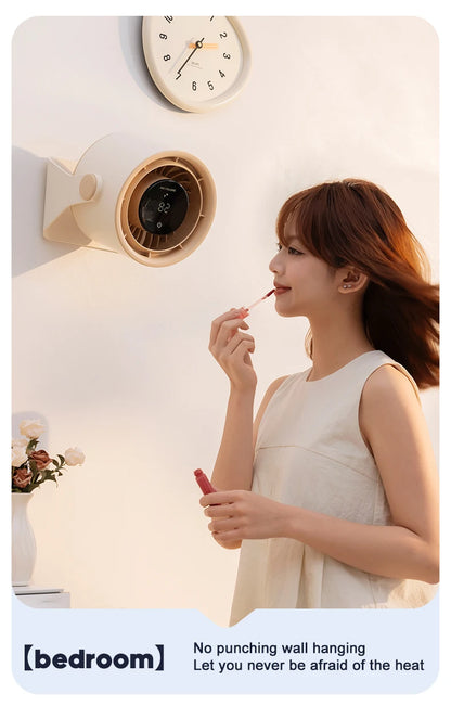 🌬️ Portable USB Fan 🔋 100 Speeds, Quiet & Adjustable for Home & Outdoor ✨