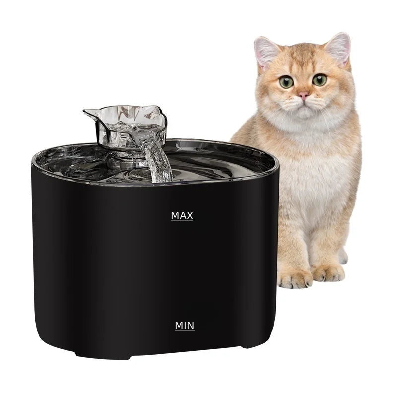 🐶🐱 Smart Pet Water Fountain – 💧 2.2L Large Capacity  🔇 Silent Circulation | Automatic Dispenser