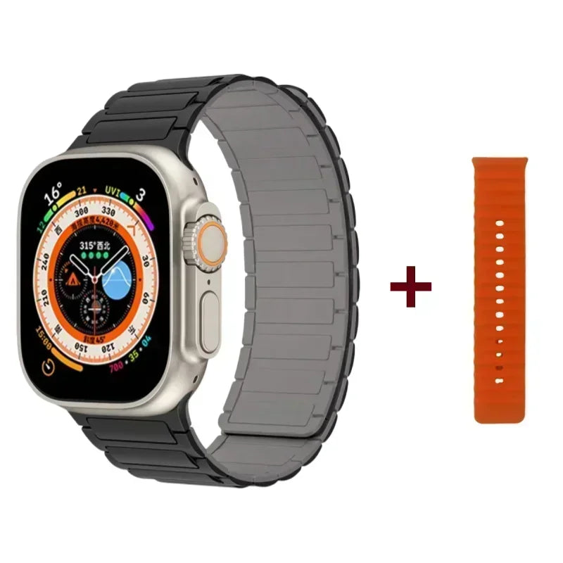 H15 Ultra Smart Watch 2025 | 49mm AMOLED, GPS, NFC, Heart Rate & Sports Modes