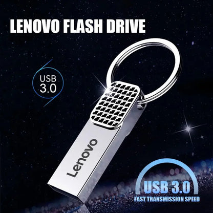 Lenovo Original 2TB USB Flash 3.0 Drive Metal Real Capacity 1TB Memory Stick High Speed Flash Disk Storage 512GB  U Disk For PC
