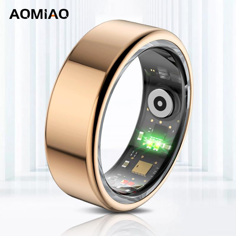 AOMIAO Smart Ring This Is a Waterproof Tracking Fitness Ring and a Fashionable Accessory, Suitable for Both Men and Women.
